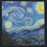 Vincent Van Gogh Starry Night Vintag Kunstkunst Serviette<br><div class="desc">Vincent Van Gogh Starry Night Vintag Fine Art Napkin</div>