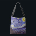 Vincent Van Gogh Starry Night Vintag Kunstkunst Tragetaschen Mit Langen Trägern<br><div class="desc">Vincent van Gogh Starry Night Fine Art Painting Starry Night ist ein Gemälde des niederländischen post-impressionistischen Künstlers Vincent van Gogh. Der blaue Nachthimmel ist voll von wirbelnden Wolken, Sternen und einem hellen Halbmond. Die Sternennacht ist die einzige Nacht in der Serie von Ausblicken aus seinem Schlafzimmerfenster. Bewegung: Post-Impressionismus. Schöne, kunstvoll...</div>