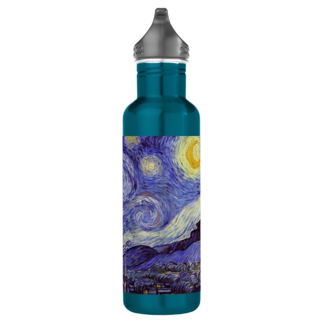 Vincent Van Gogh Starry Night Vintag Kunstkunst Trinkflasche (Rechts)