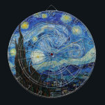 Vincent Van Gogh Starry Night Vintage Kunstgeschic<br><div class="desc">Vincent Van Gogh Starry Night Vintag Fine Art Dart Club</div>