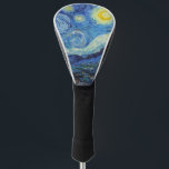 Vincent Van Gogh Starry Night Vintage Kunstgeschic<br><div class="desc">Vincent Van Gogh Starry Night Vintag Fine Art Golf Head Cover"Van Gogh",  "Vincent Van Gogh",  "Sternennacht",  "Vintag",  "Pastellölmalerei",  "Post-Impressionismus",  "Kunstkunst",  "Schöne Landschaft der Sternennacht",  "berühmtes Künstlermeisterwerk",  "Natureblue sky sun stars"</div>