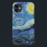 Vincent Van Gogh Starry Night Vintage Kunstgeschic<br><div class="desc">Vincent Van Gogh Starry Night Vintag Fine Art-Handy</div>