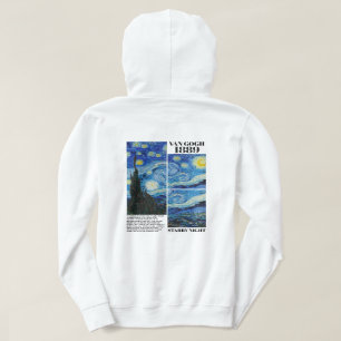 Vincent Van Gogh Sternennacht 1889 Kunst  Hoodie