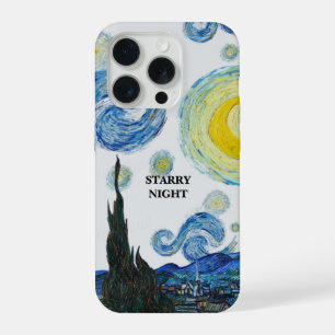 Vincent Van Gogh Sternennacht Handyhülle iPhone 15 Pro Hülle