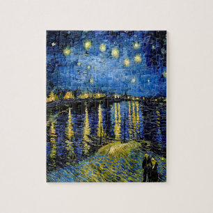 Vincent Van Gogh Sternennacht über der Rhone 1888 Puzzle