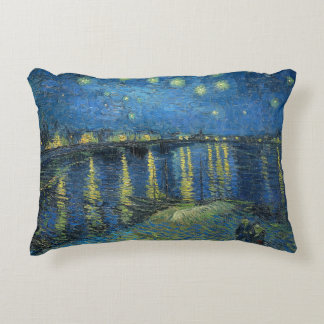 Vincent van Gogh - Sternennacht über der Rhone Dekokissen