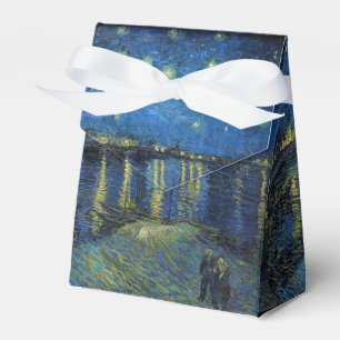 Vincent van Gogh - Sternennacht über der Rhone Geschenkschachtel