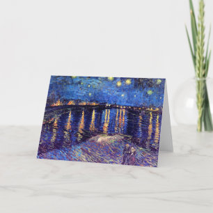 Vincent Van Gogh - Sternennacht über der Rhone Karte
