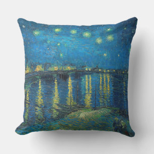 Vincent Van Gogh Sternennacht über der Rhone Kissen