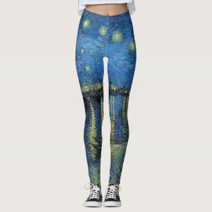 Vincent van Gogh - Sternennacht über der Rhone Leggings
