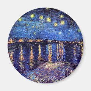 Vincent Van Gogh - Sternennacht über der Rhone Magnet