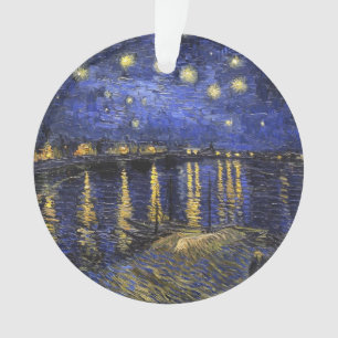 Vincent Van Gogh Sternennacht über der Rhone Ornament