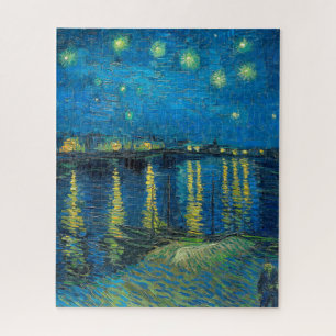 Vincent Van Gogh Sternennacht über der Rhone Puzzle