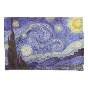 Vincent Van Gogh Sternennacht Vintage-Fine-Art-Kun Kissenbezug