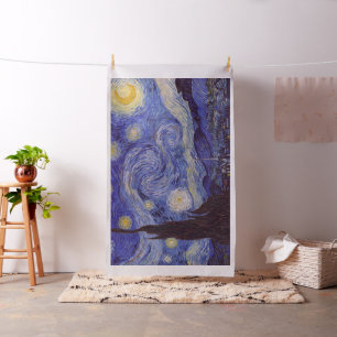 Vincent Van Gogh Sternennacht Vintage-Fine-Art-Kun Stoff