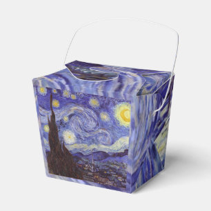 Vincent Van Gogh Sternennacht Vintage Hochkunst Geschenkschachtel