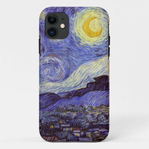 Vincent Van Gogh Sternennacht Vintage Kunst iPhone 11 Hülle