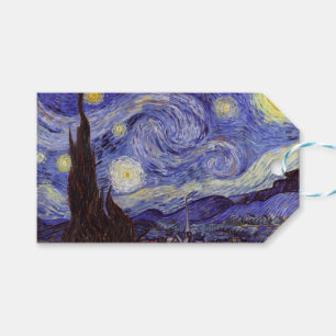 Vincent Van Gogh Sternennacht Vintage Kunst Geschenkanhänger