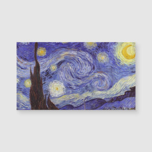 Vincent Van Gogh Sternennacht Vintage Kunst Magnetkarte