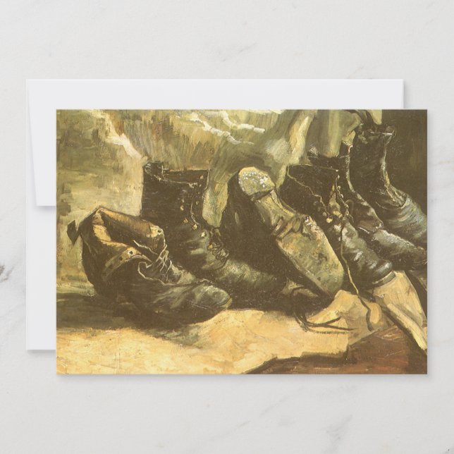 Vincent van Gogh - Still Life Three Pairs of Shoes (Vorderseite)