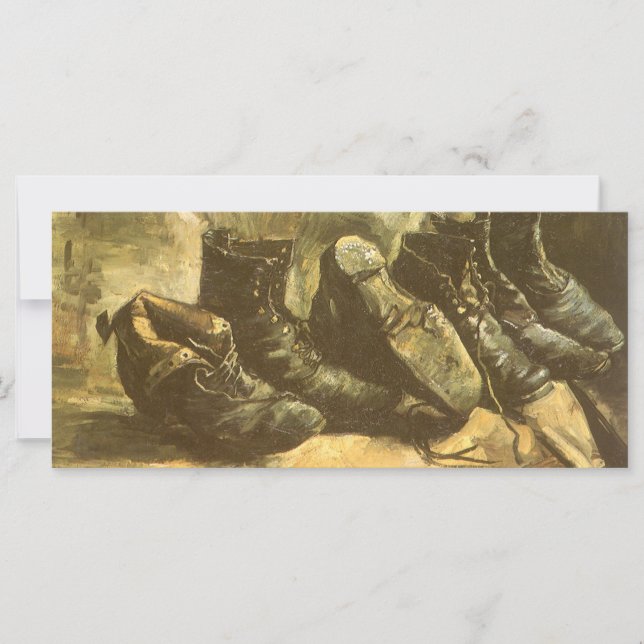 Vincent van Gogh - Still Life Three Pairs of Shoes (Vorderseite)