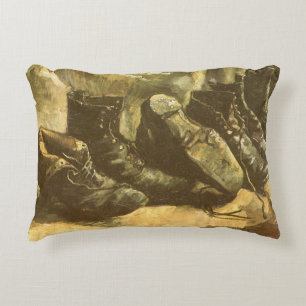 Vincent van Gogh - Still Life Three Pairs of Shoes Zierkissen