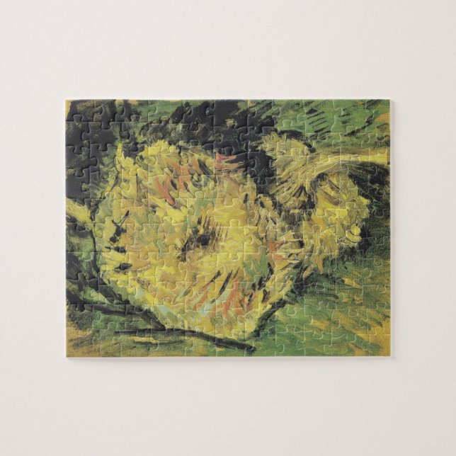 Vincent van Gogh Still Life Zwei Schnittblumen Puzzle (Horizontal)