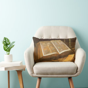 Vincent van Gogh - Stilleben mit Bibel Lendenkissen