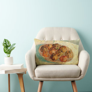Vincent van Gogh - Stillleben Korb mit Äpfeln Lendenkissen