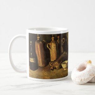Vincent van Gogh - Stillleben mit 4 Steinflaschen Kaffeetasse