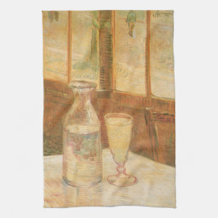 Vincent van Gogh - Stillleben mit Absinth Geschirrtuch