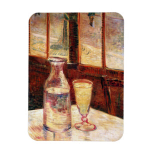 Vincent Van Gogh - Stillleben mit Absinthe Magnet