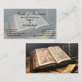 Vincent van Gogh: Stillleben mit Bibel Visitenkarte