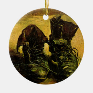 Vincent van Gogh - Stillleben mit einem Paar Schuh Keramikornament