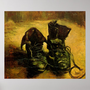 Vincent van Gogh - Stillleben mit einem Paar Schuh Poster