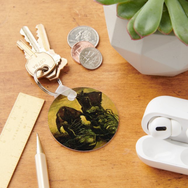 Vincent van Gogh - Stillleben mit einem Paar Schuh Schlüsselanhänger (Schreibtisch)