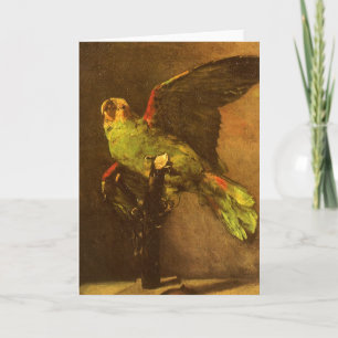 Vincent van Gogh - Stillleben mit grünem Papagei Karte