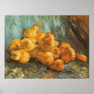 Vincent van Gogh - Stillleben mit Quittenbirnen Poster