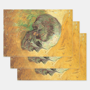 Vincent van Gogh - Stillleben mit Skull Geschenkpapier Set