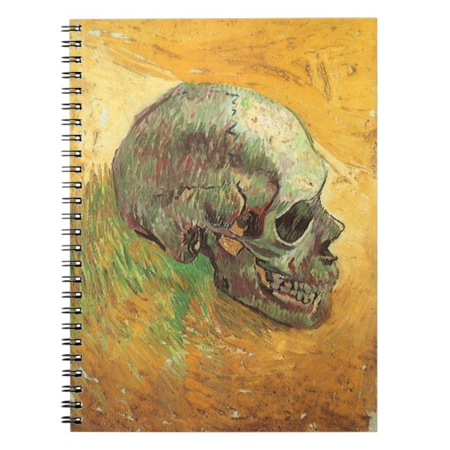 Vincent van Gogh - Stillleben mit Skull Notizblock (Vorderseite)