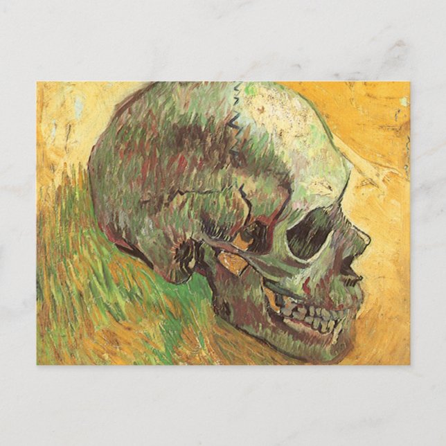 Vincent van Gogh - Stillleben mit Skull Postkarte (Vorderseite)