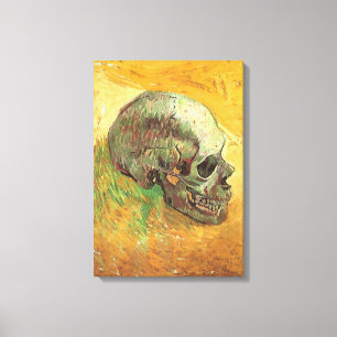 Vincent van Gogh - Stillleben mit Totenkopf Leinwanddruck