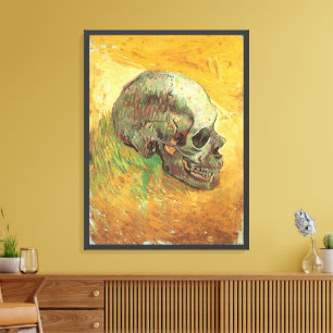 Vincent van Gogh - Stillleben mit Totenkopf Leinwanddruck