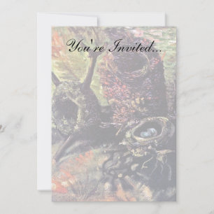 Vincent Van Gogh - Stillleben mit Vogelnestern Einladung