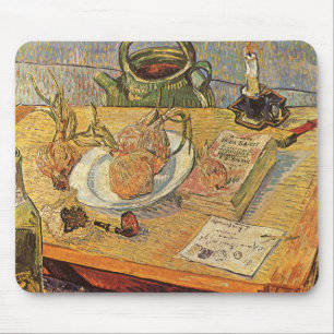 Vincent van Gogh - Stillleben mit Zeichenbrett Mousepad