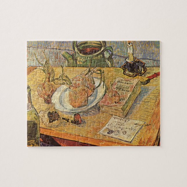 Vincent van Gogh - Stillleben mit Zeichnend Vorsta Puzzle (Horizontal)