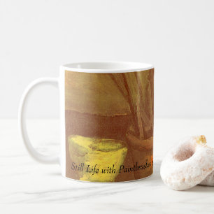 Vincent van Gogh - Stillleben Pinsel im Topf Tasse