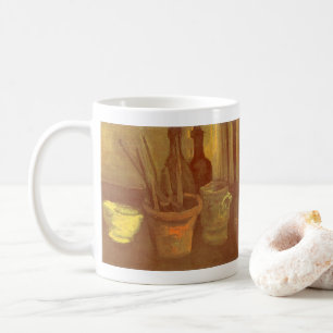 Vincent van Gogh - Stillleben Pinsel in einem Topf Kaffeetasse