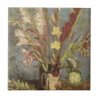 Vincent van Gogh - Stillleben Vasen mit Gladiolen