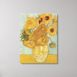 Vincent van Gogh Stillleben Vasen mit Sonnenblumen Leinwanddruck